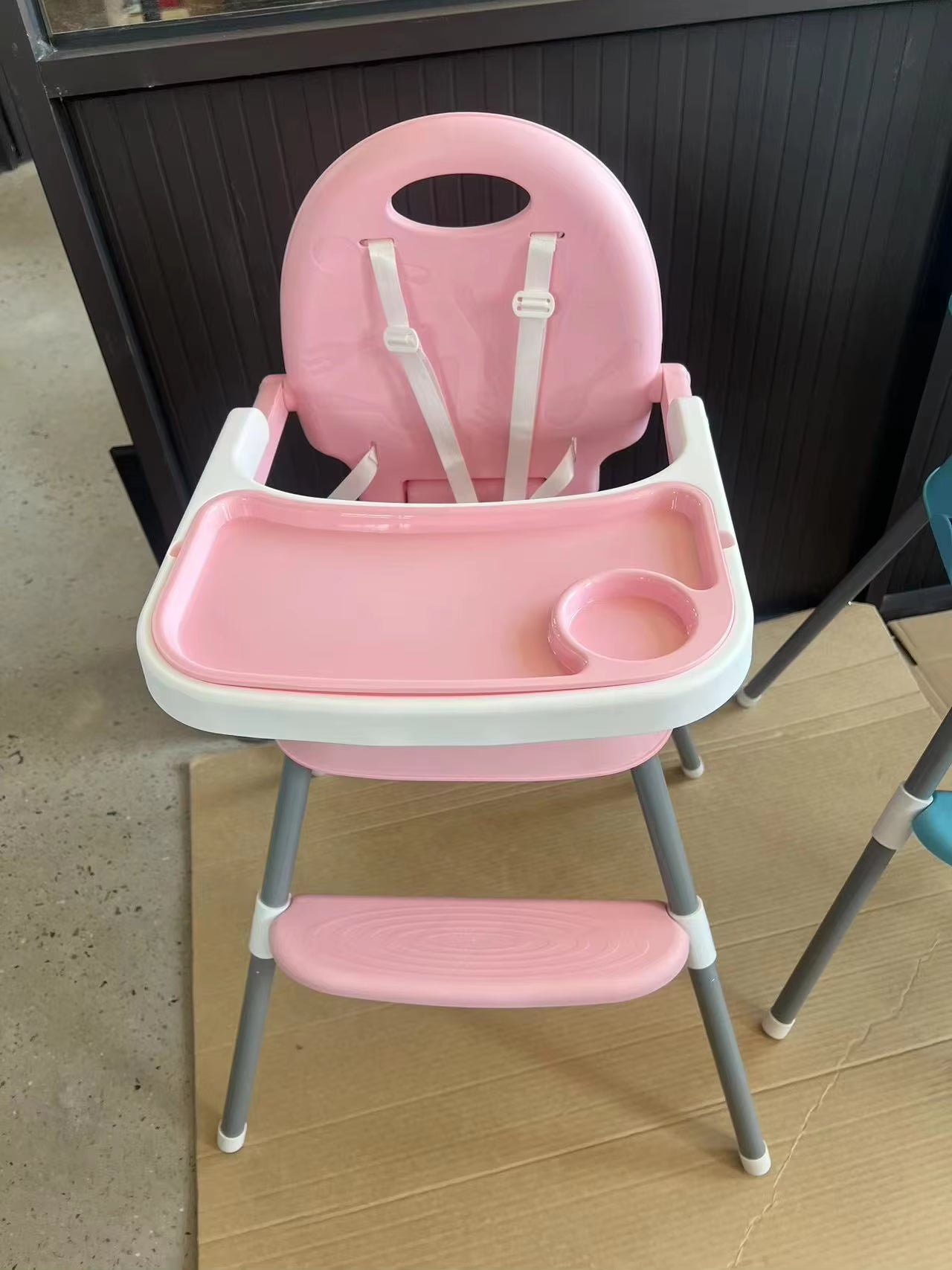 Baby Chair Baby Feeding Chair Baby Dining Table Chair High Chair for Feeding Children'S Folding Dining Chair with Wheel