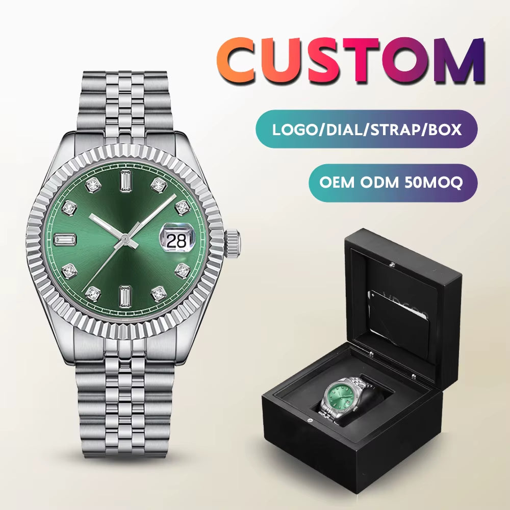 Luxury Mechanical Watch Men'S Mechanical Watch Mechanical Watch for Men Perpetual Calendar Complication Annual Calendar