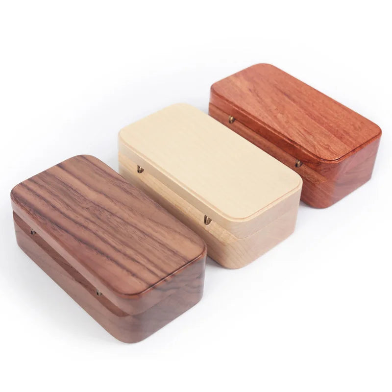 Charming Wind-Up Musical Jewelry Box with Mirror - Perfect Gift for Girls