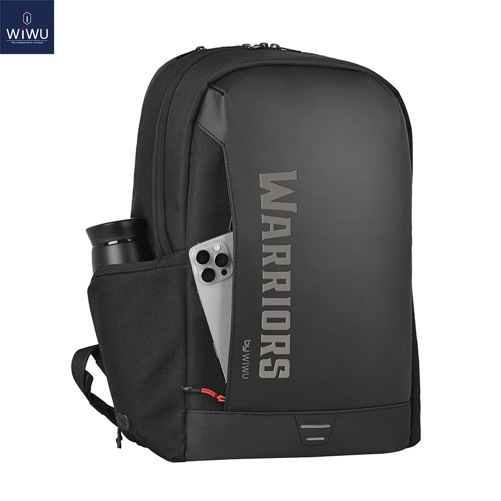 Warriors Backpack: Stylish & Waterproof Laptop Backpack with YKK Zipper and Independent Laptop Layer for Travel