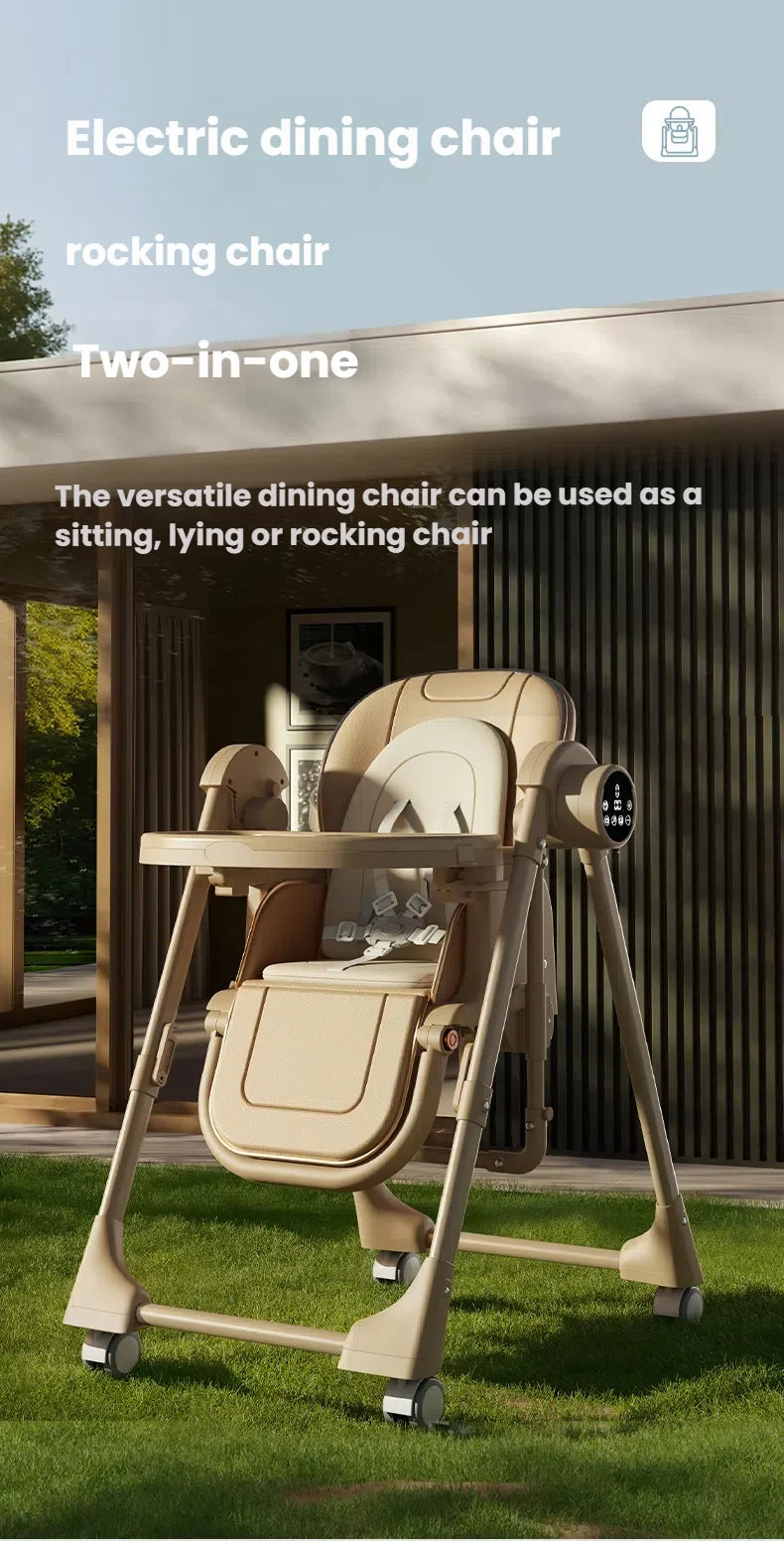 Elevate Mealtime with the Baby Elhigh Chair: Stylish & Functional Booster Seat for Newborns and Toddlers