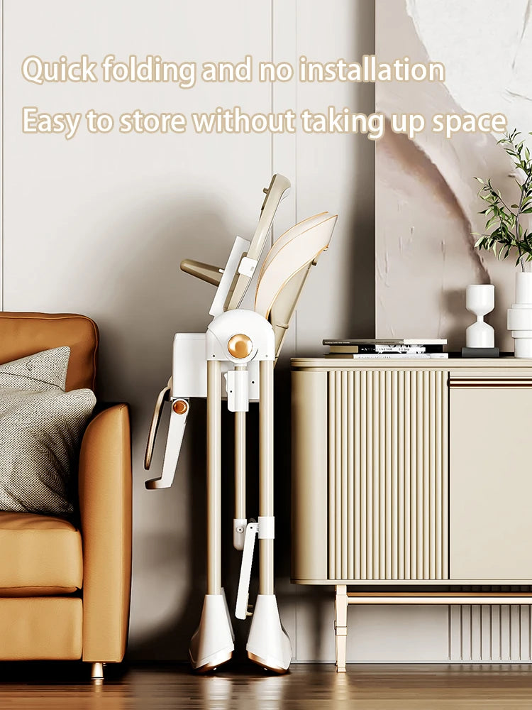 Versatile Baby High Chair - Adjustable Booster Seat for Easy Mealtime with Tray