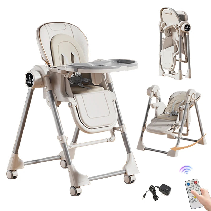 Elevate Mealtime with the Baby Elhigh Chair: Stylish & Functional Booster Seat for Newborns and Toddlers