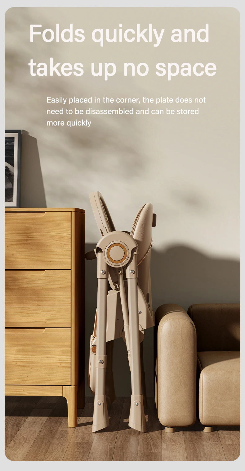 Elevate Mealtime with the Baby Elhigh Chair: Stylish & Functional Booster Seat for Newborns and Toddlers