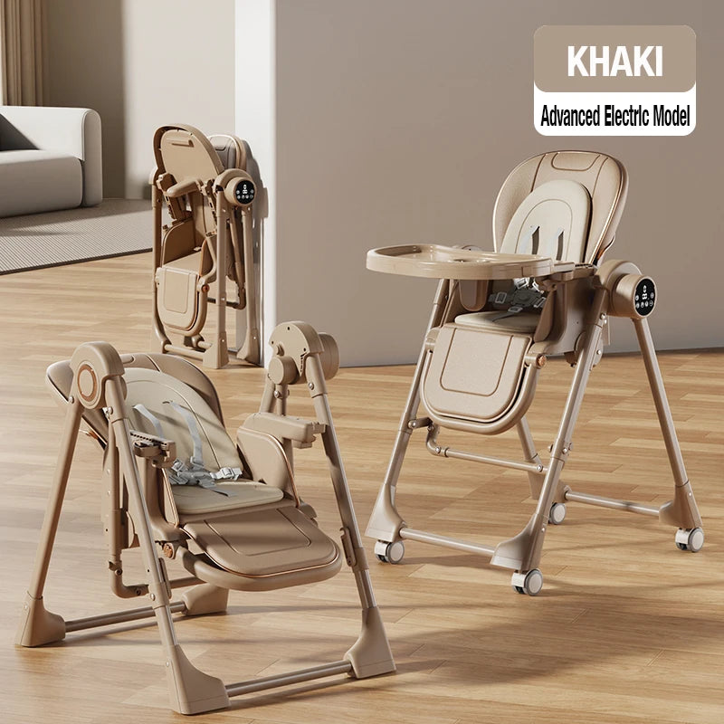 Elevate Mealtime with the Baby Elhigh Chair: Stylish & Functional Booster Seat for Newborns and Toddlers