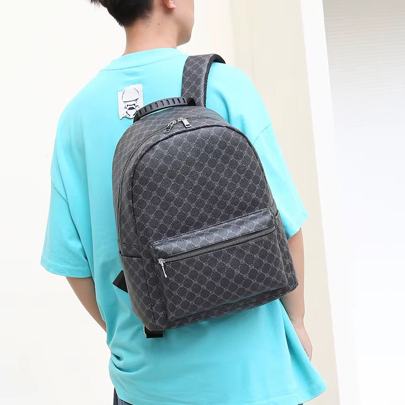 Luxury Women Backpack Bags Multifunction Leather Backpacks for Female Mochila Designer School Shoulder Bag Designer Men Backpack