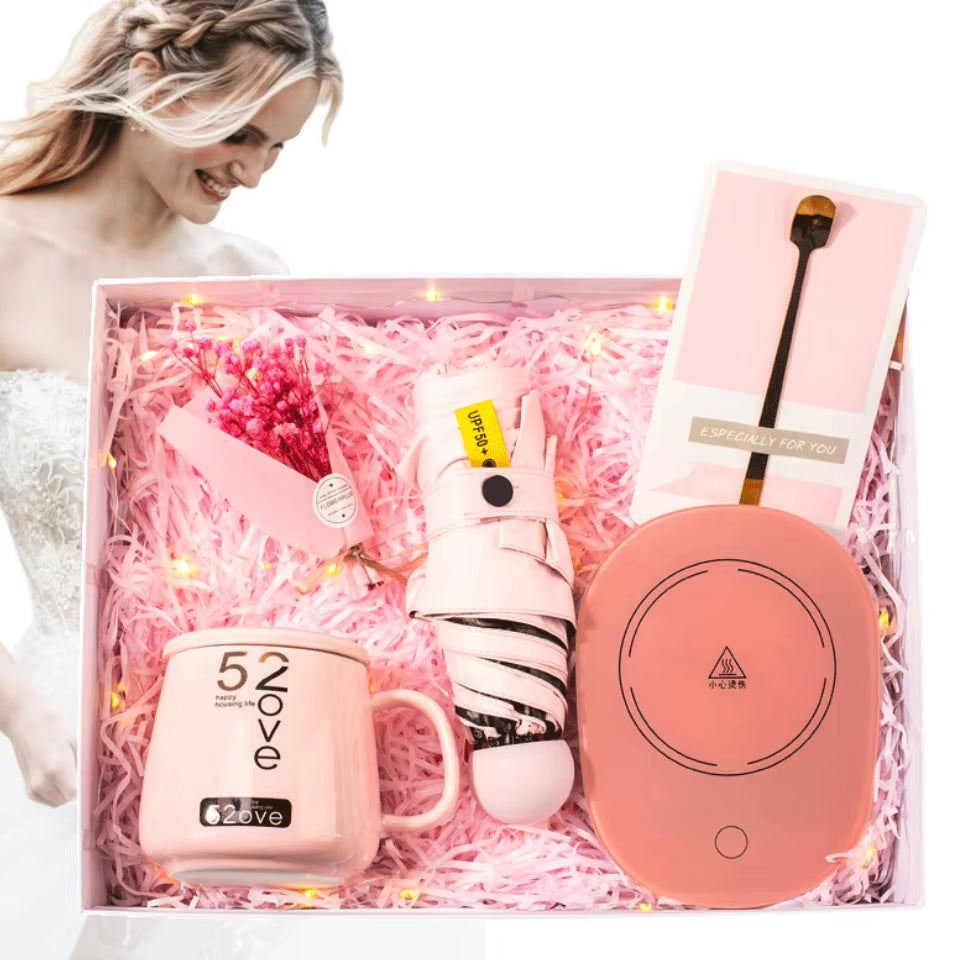 Promotional Manufacturer Happy Birthday Gift Box for Her Self Care Pamper Box Thank You Idea Box for Women Wedding Set Gift