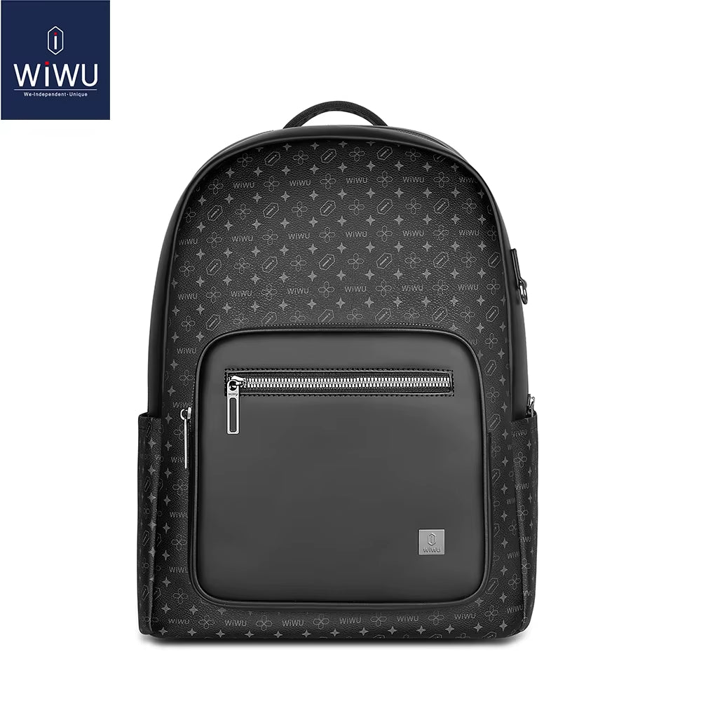 Master Pro Backpack Luxurious PVC Laptop Backpack 15.6 Inch Waterproof Laptop Bag for Macbook Pro 16 Inch